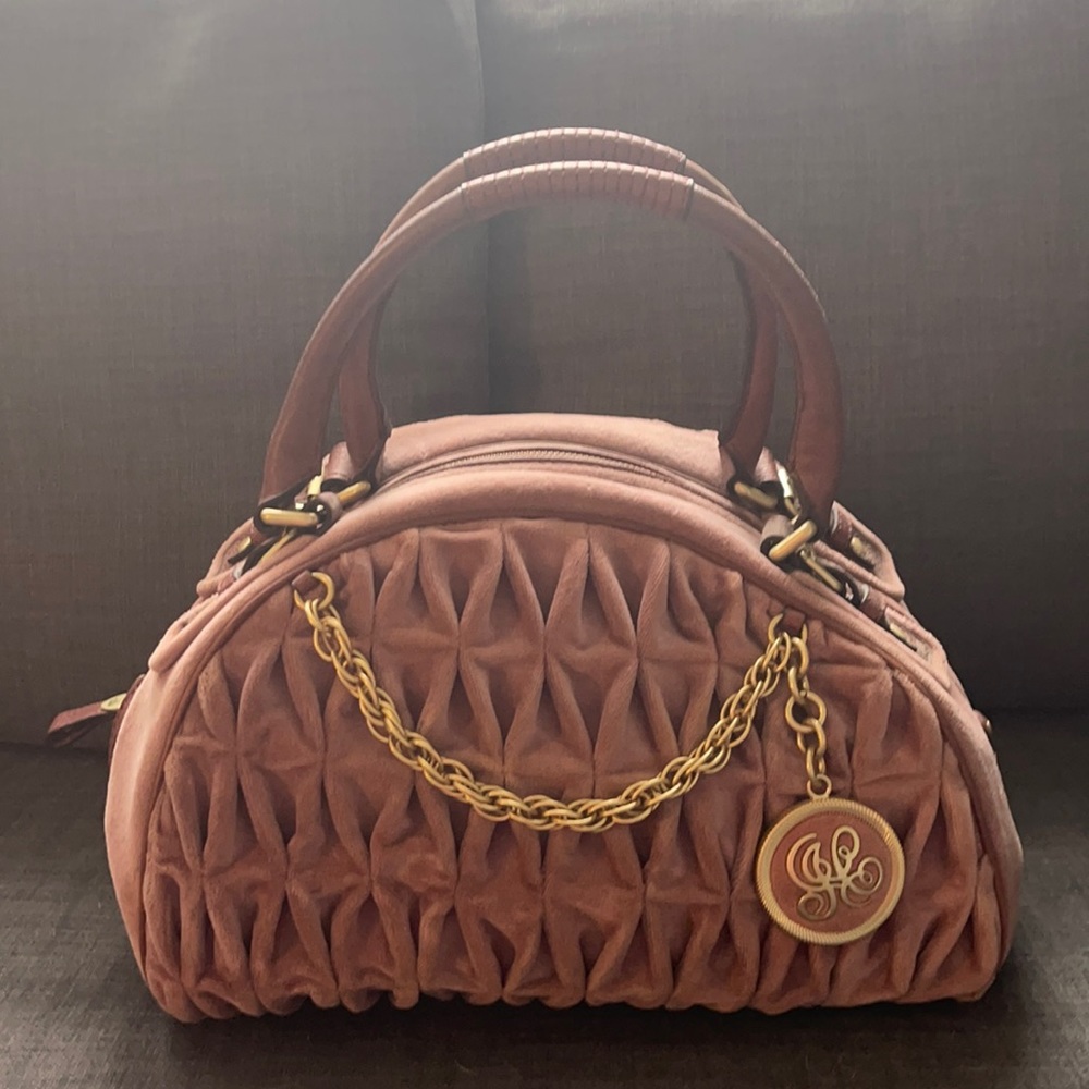 Juicy velour purse